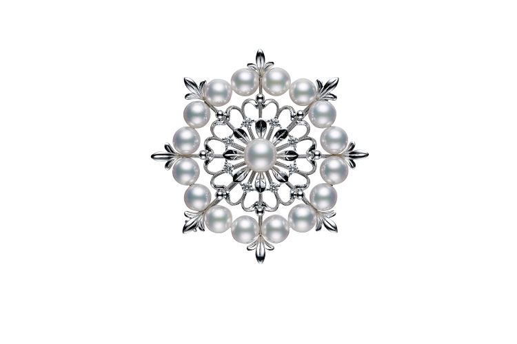 Брошь, Mikimoto