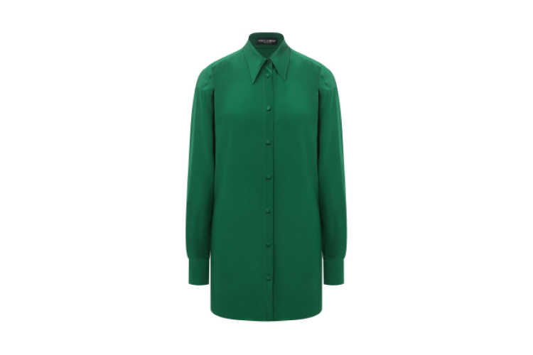 Шелковая блузка, Dolce & Gabbana, 79 950 руб.