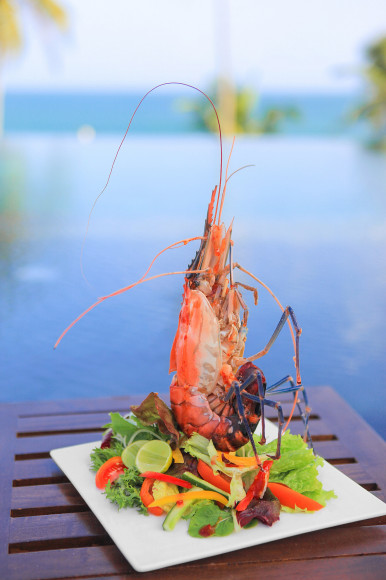Морепродукты в ресторане (ANI Private Resorts Sri Lanka)