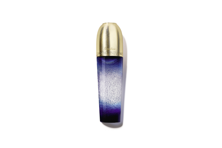 Сыворотка-концентрат для лица Orchidée Impériale The Longevity Concentrate, Guerlain для молодости кожи на основе высококонцентрированной технологии Cell Respiration, полученной из орхидеи двух видов. В состав также входит экстракт плодов шиповника, который делает кожу ровной, однородной и яркой