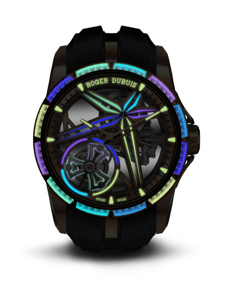 Часы Excalibur Single Flying Tourbillon Glow Me Up, Roger Dubuis