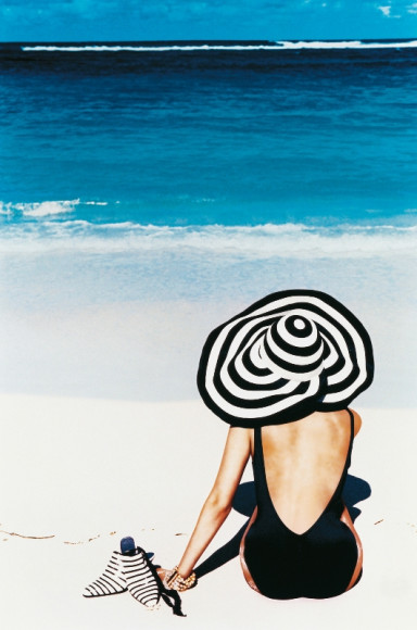 Образ Christian Dior, съемка для Vogue, Маврикий, 1996