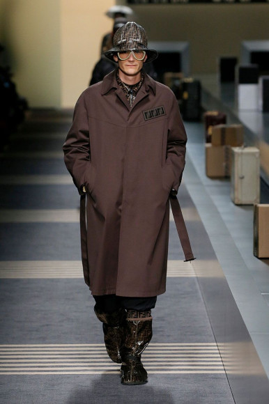 Fendi осень-зима 2018
