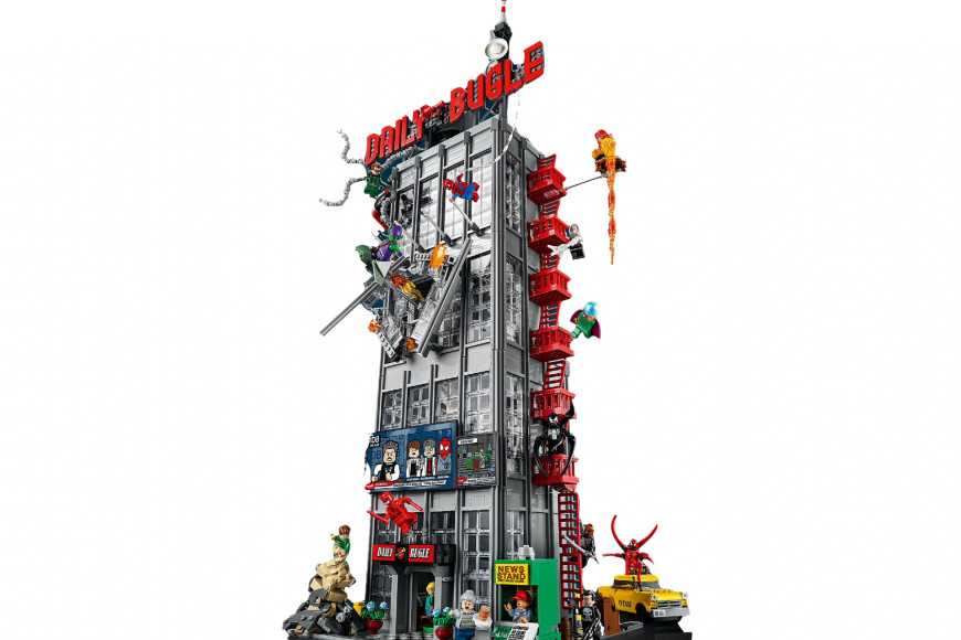 Набор Lego со зданием редакции газеты «Дейли Бьюгл»