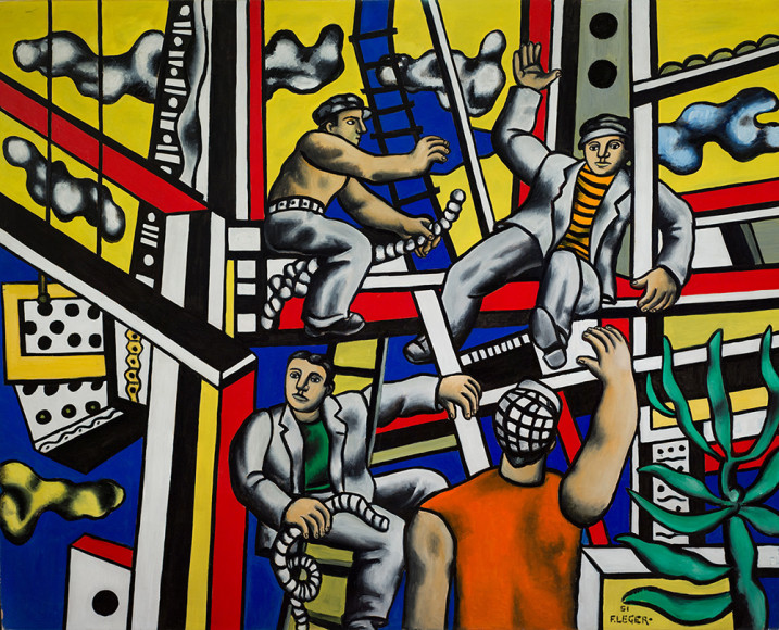Фернан Леже. «Строители», 1951