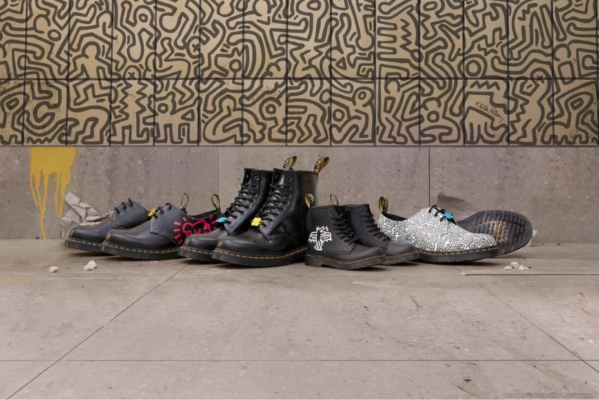 Коллаборация Dr. Martens X Keith Haring