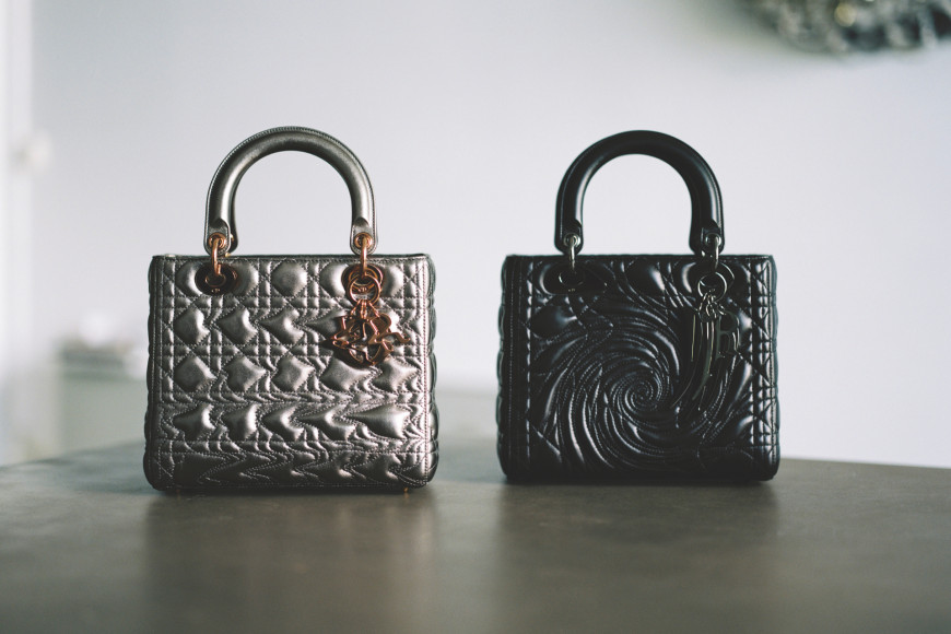 Сумки Lady Dior Art, представленные Recycle