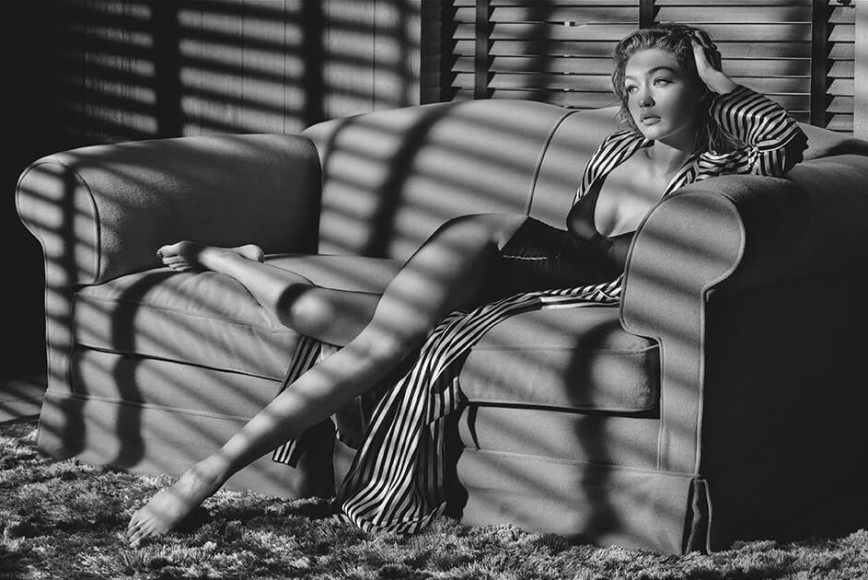 Фотографии Альберта Уотсона для календаря Pirelli 2019.
Модель: Джиджи Хадид