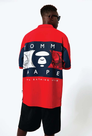Коллаборация Tommy Jeans X AAPE by A Bathing Ape