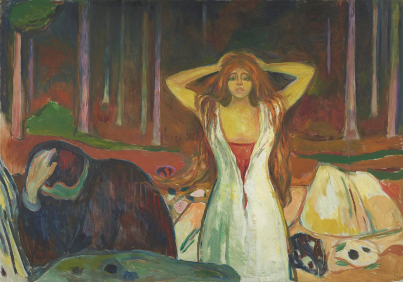 Эдвард Мунк. «Ashes», 1925