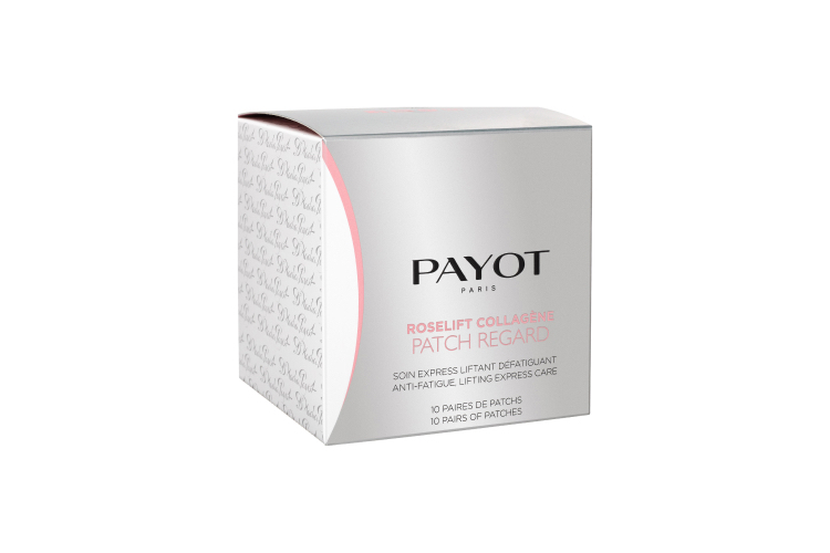 Патчи для глаз Roselift Collagéne Patch Yeux, Payot против усталости обладают лифтинг-эффектом. Они моментально подтягивают и разглаживают кожу вокруг глаз, снимают отечность и способствуют уменьшению темных кругов благодаря сочетанию коллагена и запатентованного активного компонента, полученного из дамасской розы