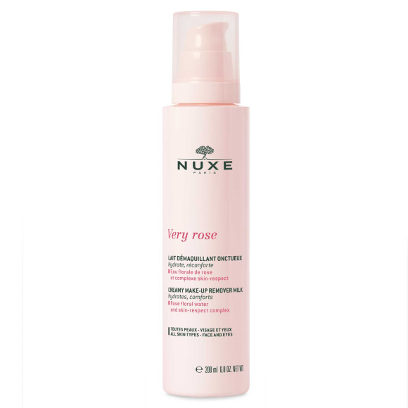 Молочко для снятия макияжа для лица и глаз Very Rose, Nuxe