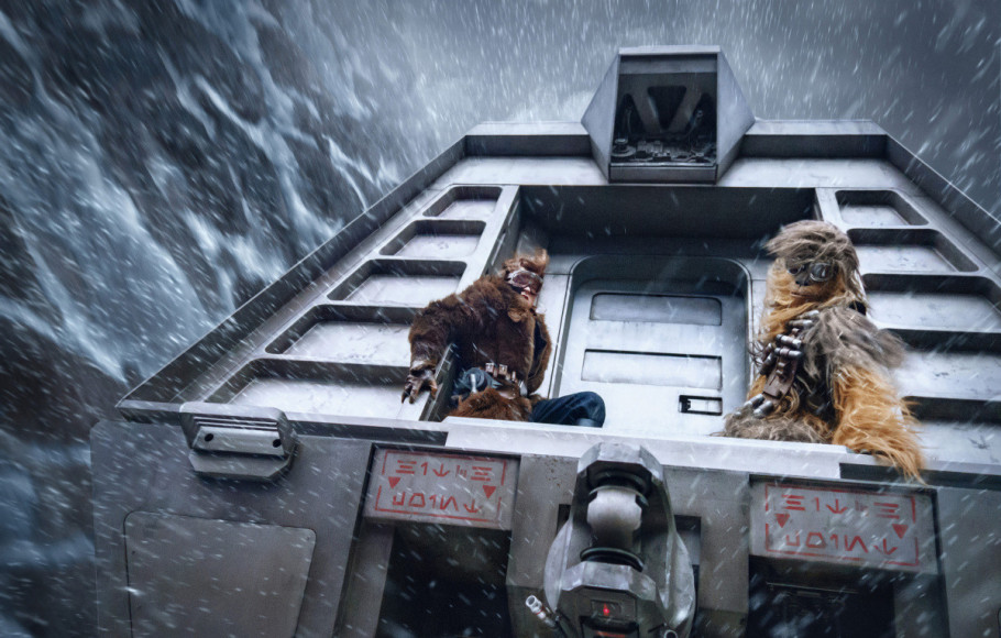 Кадр из фильма «Хан Соло: Звёздные Войны. Истории»