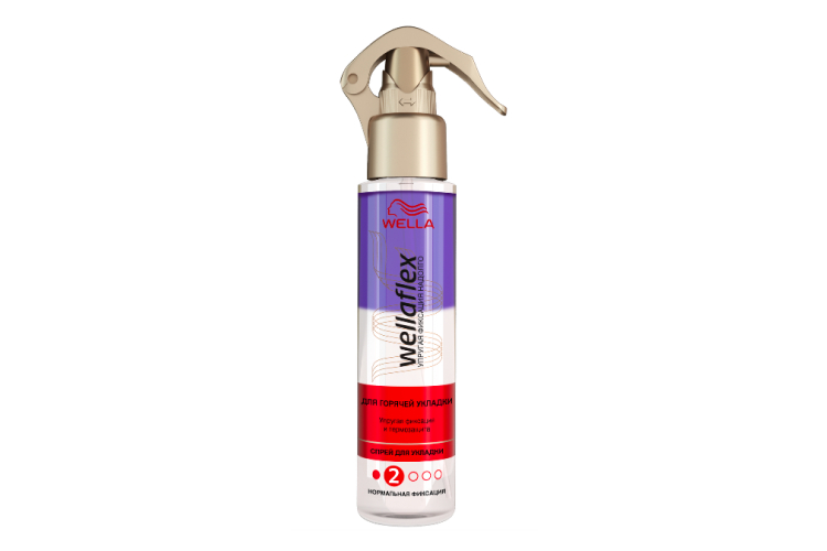 Спрей для волос «Стиль и термозащита», Wella Flex