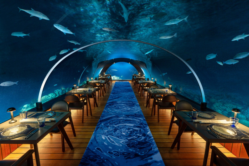 Подводный ресторан «5.8»