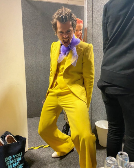 В костюме Marc Jacobs на афтепати The BRIT Awards, 2020 год