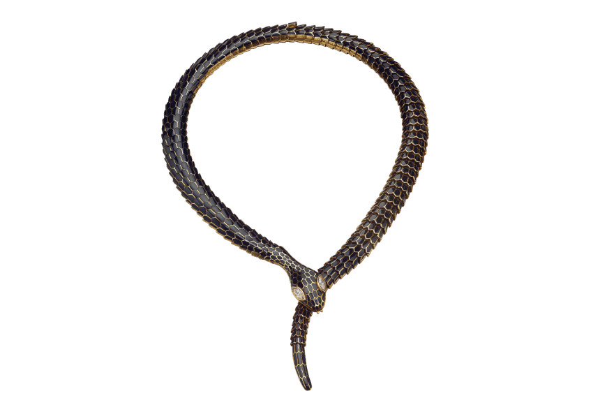 Колье Serpenti, Bvlgari, ок. 1970