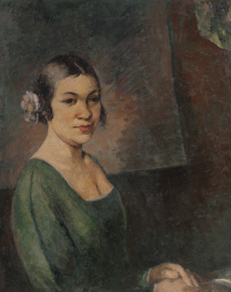 Александр Шевченко. «Портрет жены художника», 1920-е