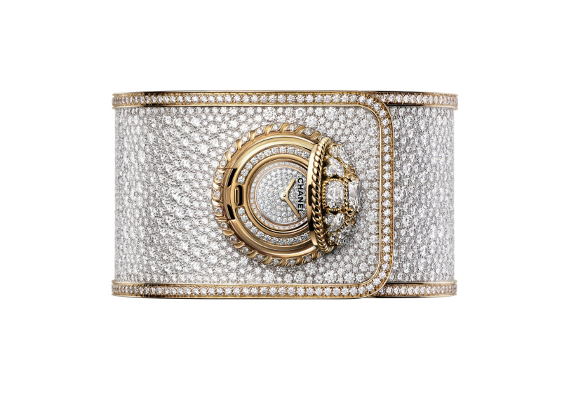 Часы-манжета Mademoiselle Prive Bouton, Chanel Fine Jewellery