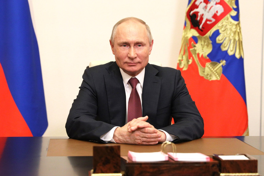 Владимир Путин в видеообращении к участникам российского конгресса «Детская онкология, гематология и иммунология XXI века — от науки к практике», 2021