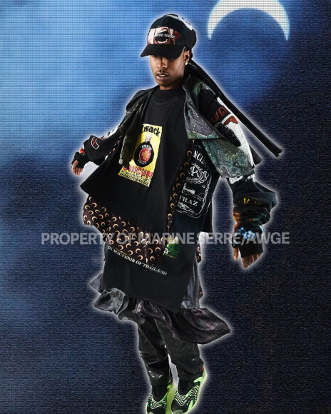 Коллаборация рэпера A$AP Rocky и бренда Marine Serre