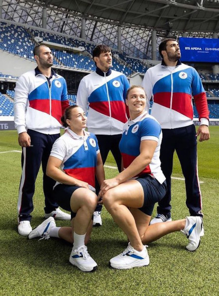 Форма Zasport для спортсменов из России