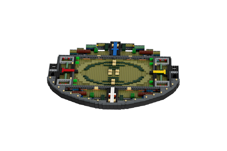 Набор Lego с Колизеем