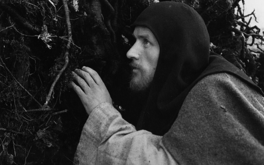Рабочие моменты съемок фильма Андрей Рублев