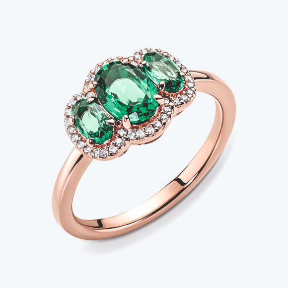 Кольцо Three Stone Vintage, Pandora