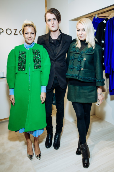 Ксения Чилингарова, Gareth Pugh и Яна Рудковская