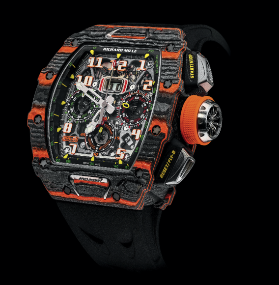 RM 11-03 Automatic flyback chronograph McLaren, Richard Mille (220–250 тыс. франков)