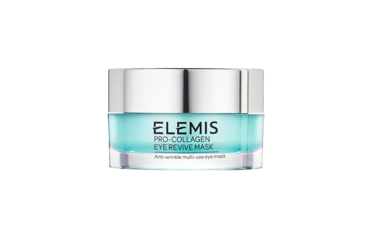 Восстанавливающая маска для глаз Pro-Collagen Eye Revive Mask, Elemis подойдет в качестве ночной омолаживающей маски, увлажняющего праймера для области вокруг глаз и увлажняющего «спасательного» бальзама для разглаживания кожи в течение дня. В составе — гиалуроновая кислота нового поколения и водоросли падина павоника