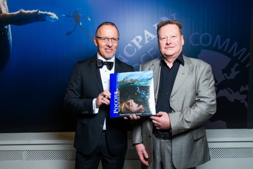 Фотограф Михаил Семенов и Patrick Zimmermann, Regional Sales Manager at Blancpain