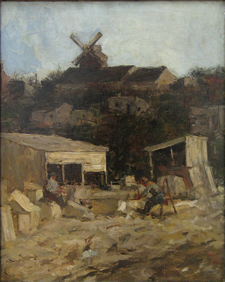 Маттейс Марис. «Каменоломня близ Монмартра», 1871-1873
