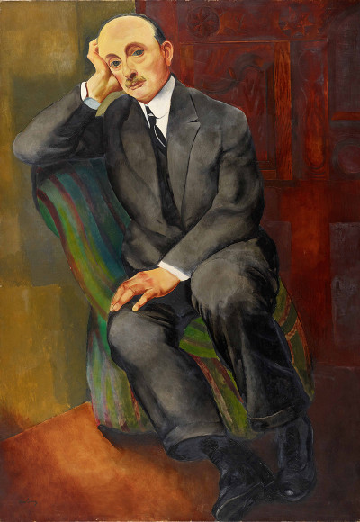 Моисей Кислинг. «Мужской портрет (Йонас Неттер)», 1920