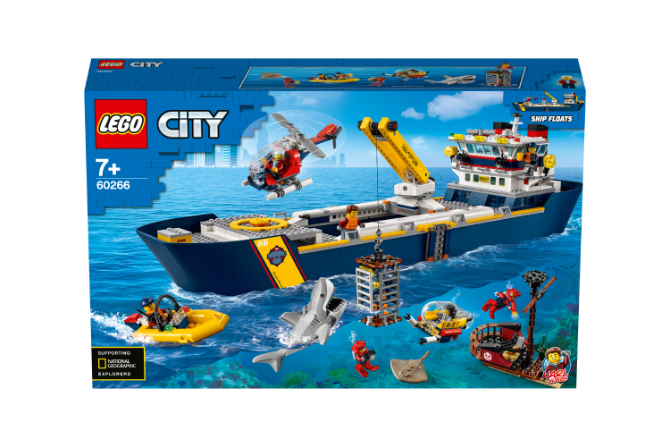Конструктор «Океан: исследовательское судно», Lego City, 10 999 руб. (Lego)
