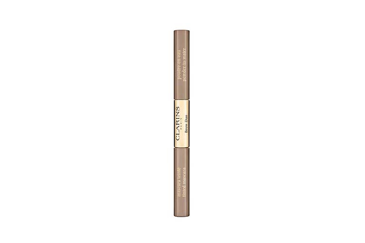 Средство для макияжа и фиксации бровей Brow Duo Easy Collection 2020, оттенок 01 Tawny Blond, Clarins