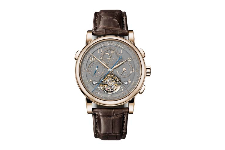 Сложные часы Turbograph Perpetual Honeygold, Homage to F.A. Lange, A.Lange & Söhne