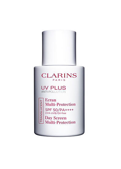 Защитный флюид-экран для лица UV Plus Anti-Pollution SPF 50, Clarins
