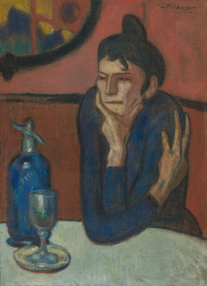 Пабло Пикассо. «Любительница абсента», 1901 (Из коллекции Государственного Эрмитажа)