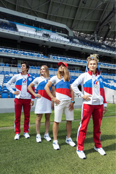 Форма Zasport для спортсменов из России