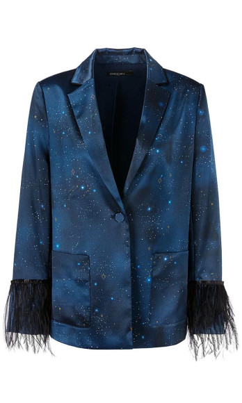 Жакет с перьями Marc Cain, 44 000 руб. (mcbuy.ru)