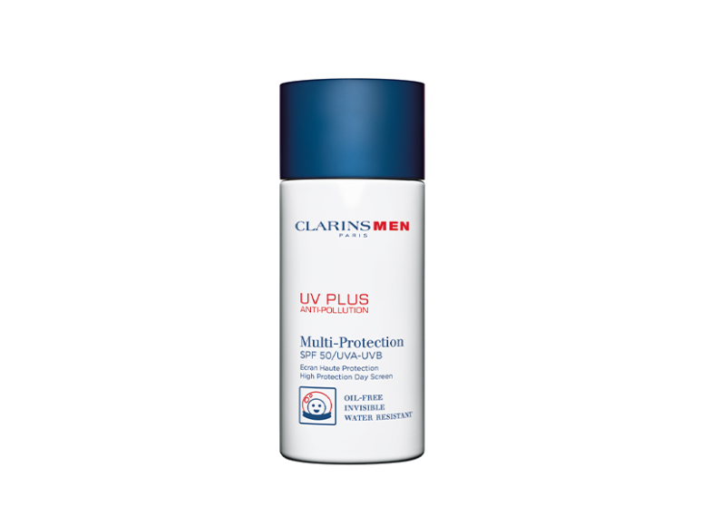 Защитный флюид-экран для мужчин UV PLUS Anti-Pollution SPF 50, Clarins
