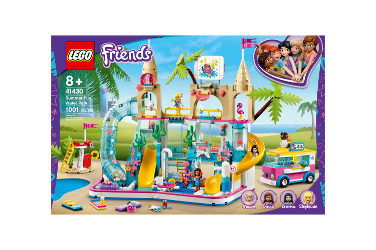 Конструктор «Летний аквапарк», Lego Friends, 7999 руб. (Lego)