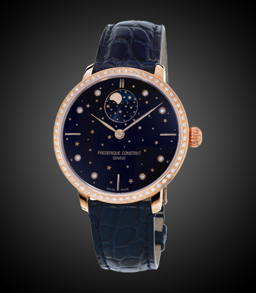 Slimline Moonphase Stars Manufacture, Frederique Constant, 332 210 руб.