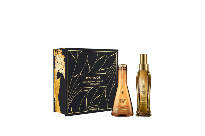 Набор для ухода за волосами Mythic Oil, Serie Expert (шампунь для плотных волос; маска для плотных волос; масло питательное), L'oreal Professionnel, 3807 руб. (pharmacosmetica.ru)