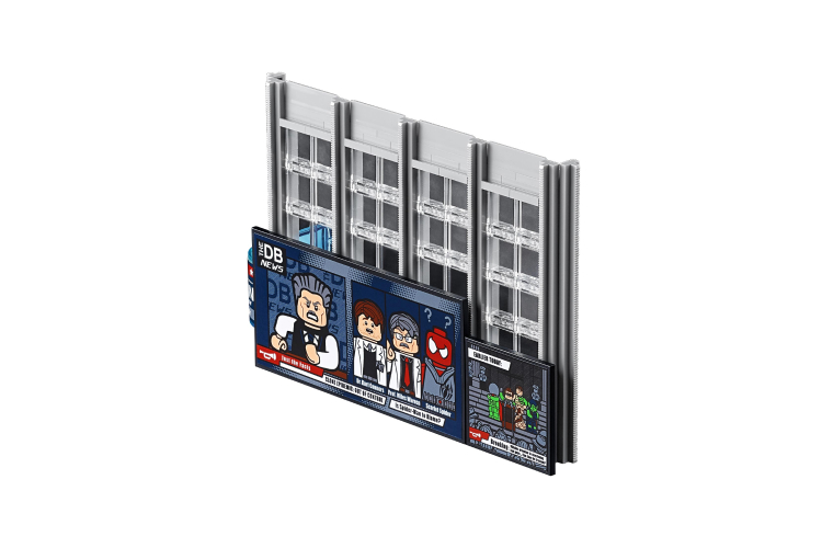 Набор Lego со зданием редакции газеты «Дейли Бьюгл»