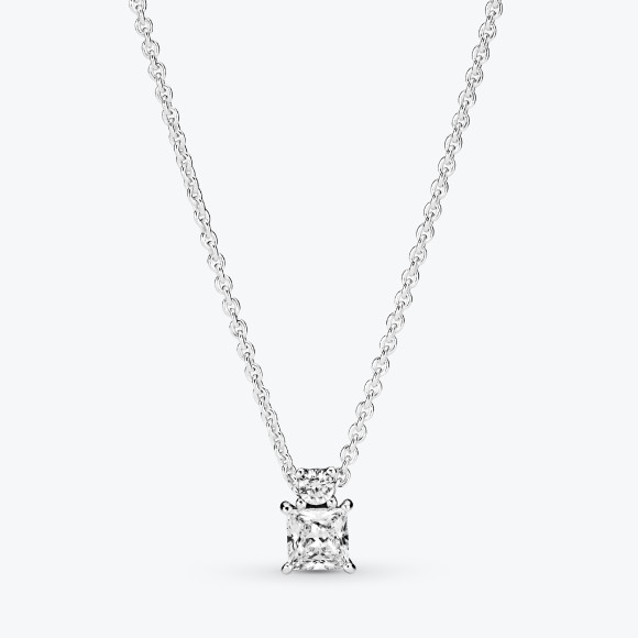 Колье Round & Square, Pandora