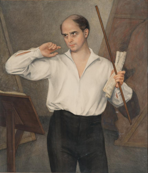 Савелий Сорин, «Портрет балетмейстера М.М. Фокина», 1926