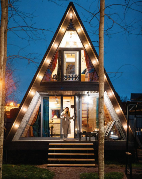 Коттедж A-frame